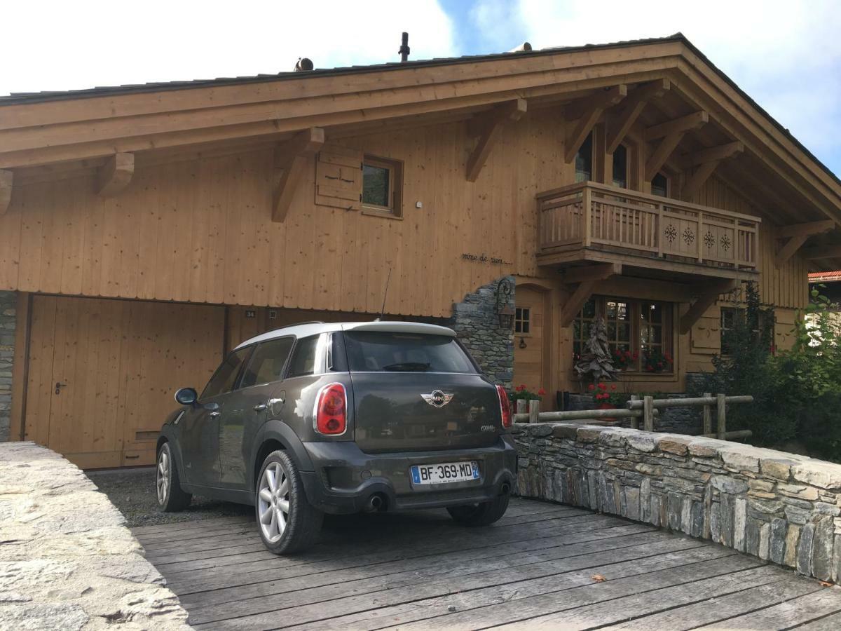 Bed and Breakfast Chalet Mine de rien à Megève Extérieur photo